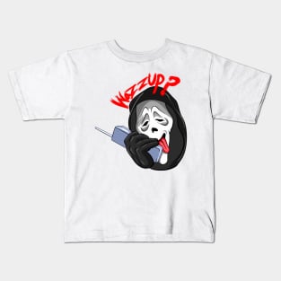 Ghostface wazzup Kids T-Shirt